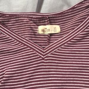 Hollister Slim Fit V-Neck Top